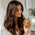 Siero per il trattamento dei capelli e capsule per la cura dei capelli