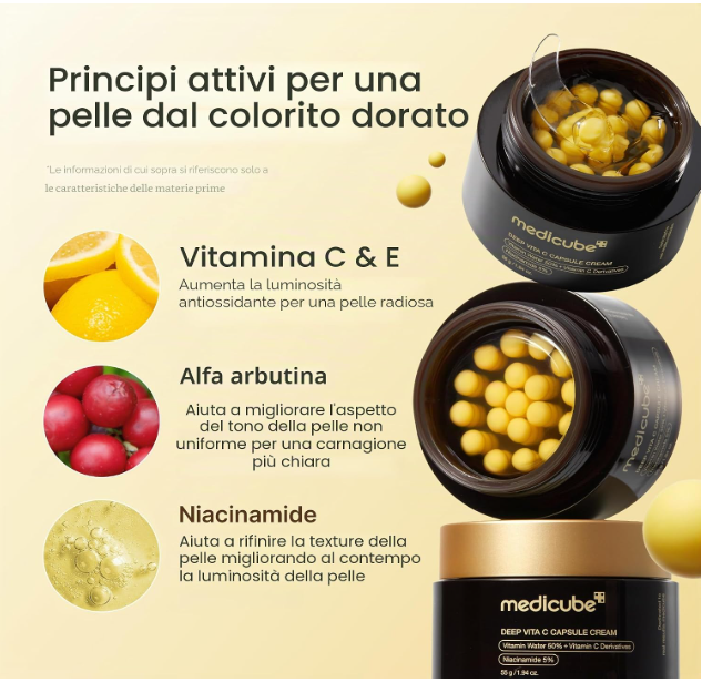 Crema Anti-Macchie alla Vitamina C – Pelle più uniforme e luminosa dopo i 40